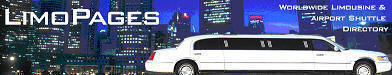 Take a ride on the Limopages - Directory of all Limousine Services, Exotic Limos, Airport Shuttle Transportation in the world. Browse our new Event Planning and Travel Guide to find event planners and travel companies worldwide